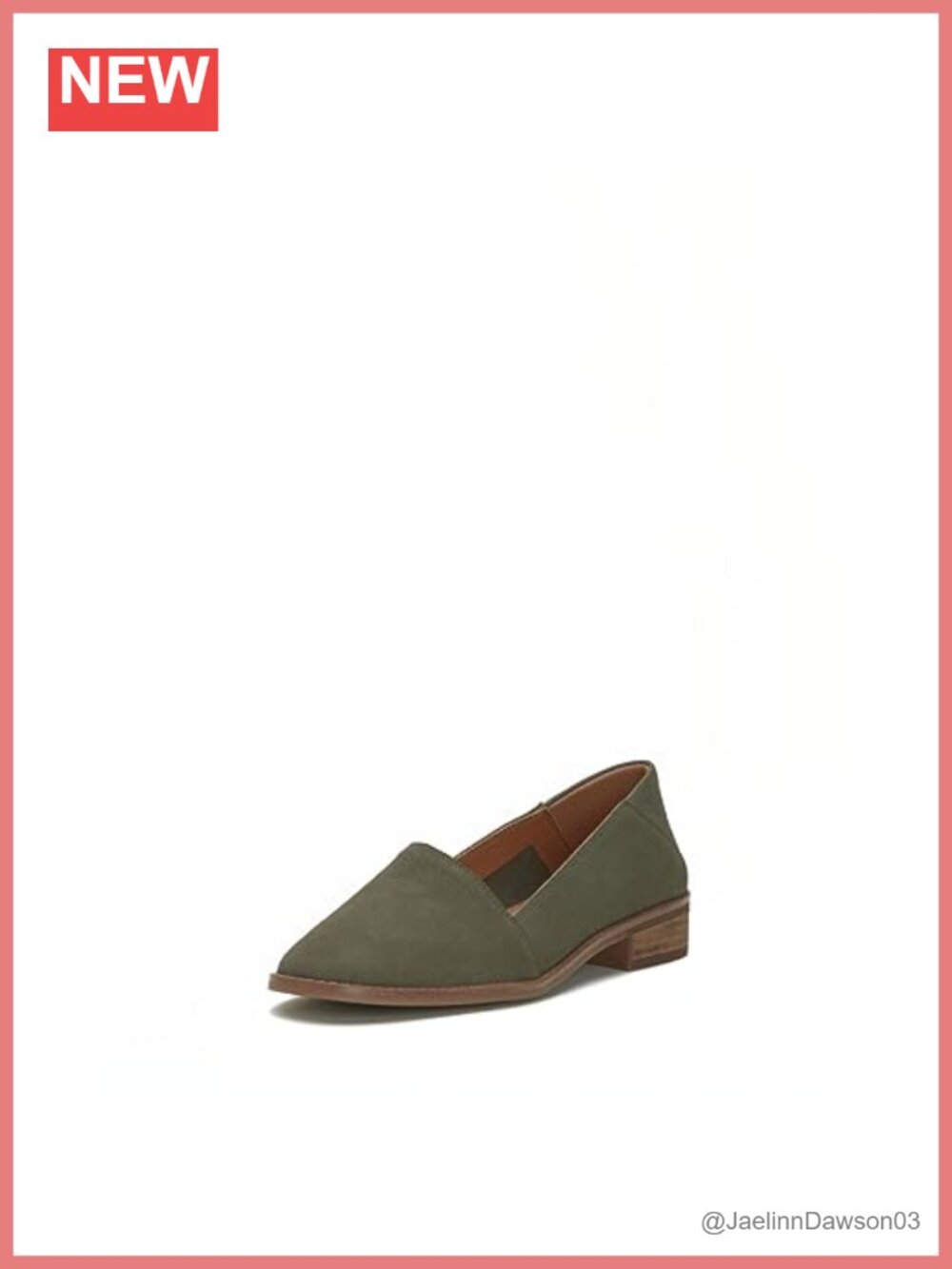 Leather Slip On Loafer Casual Women's Flat